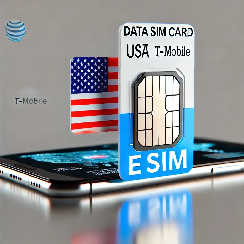 AT&T, T-Mobile & Verizon Daten SIM-Karte oder eSIM