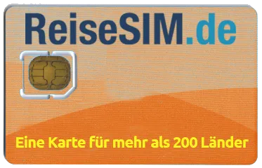ReiseSIM Prepaid SIM Karte für Österreich inkl. 10 Euro Guthaben