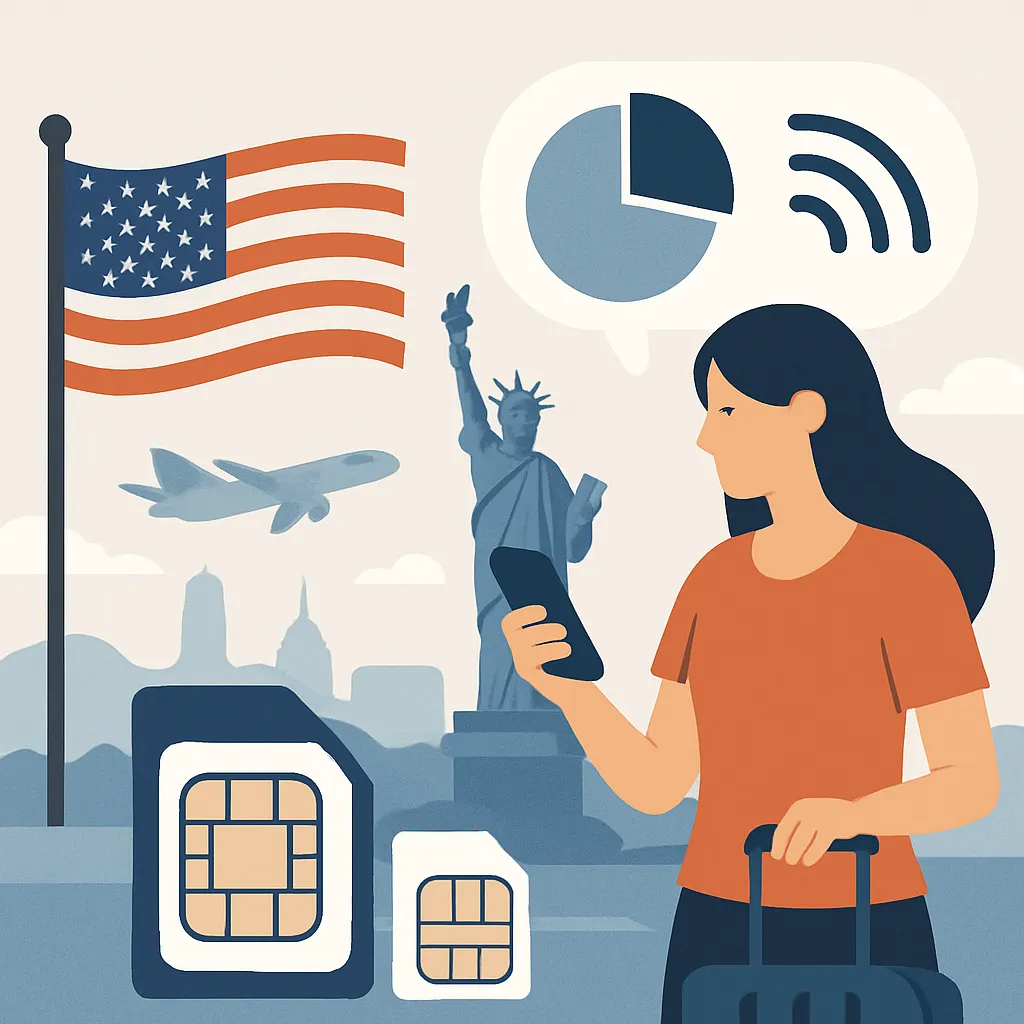 Wie viel Datenvolumen brauche ich in den USA? Tipps für Urlaub und Rundreise