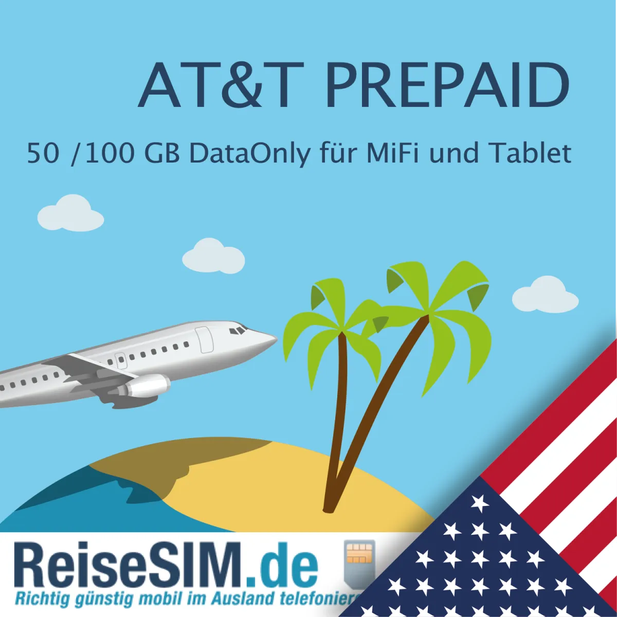 AT&T Internet Only für Hotspot und Tablet